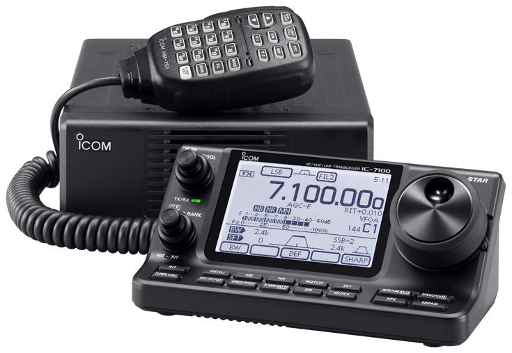 Icom IC-7100 radio product photograph