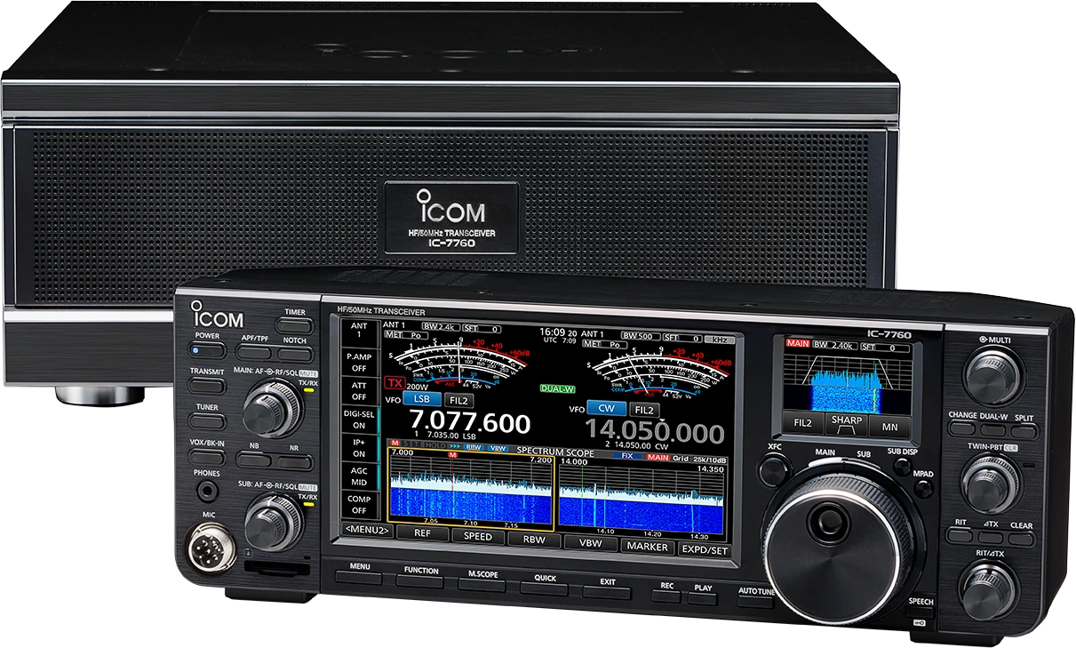 Icom IC-7760 radio product photograph