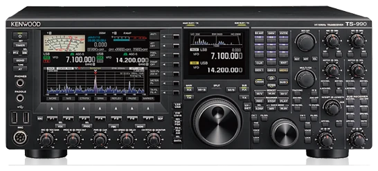 Kenwood TS-990S radio product photograph
