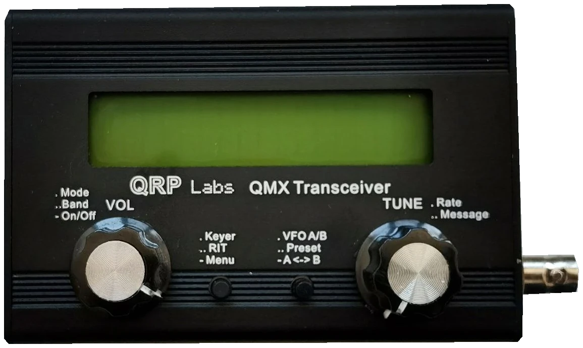 QRP Labs QMX/QMX+ radio product photograph