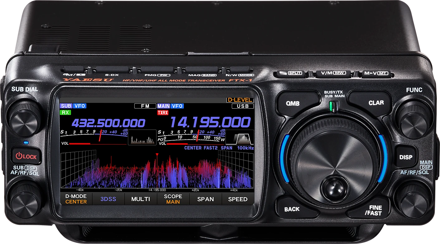 Yaesu FTX-1 Series radio product photograph